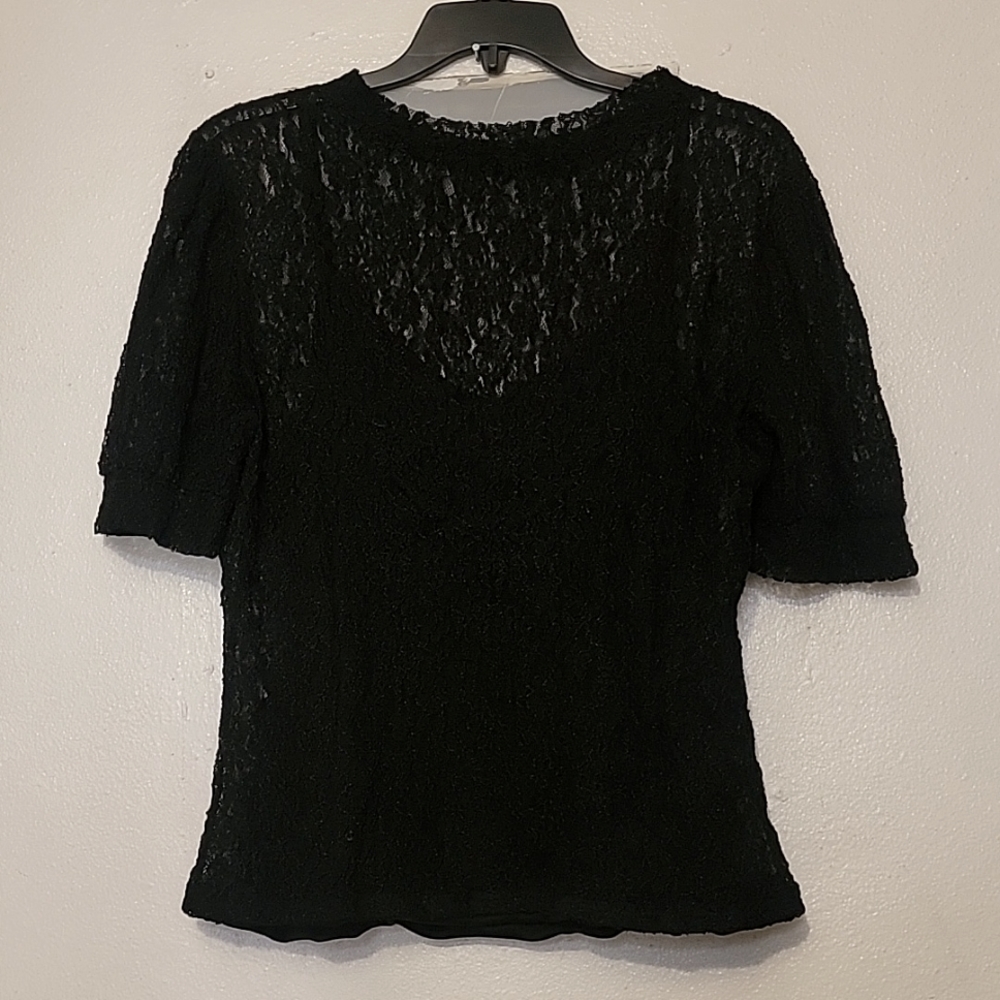 Black Lace Top
